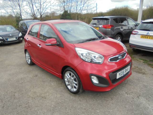 Kia Picanto 1.25 3 5dr Hatchback Petrol Red