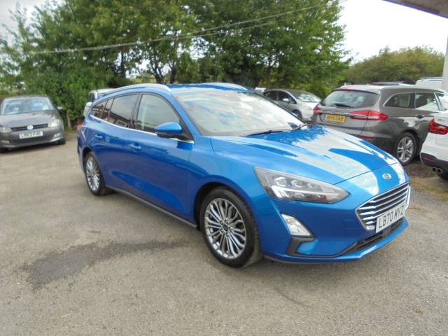 Ford Focus 1.5 EcoBlue 120 Titanium X 5dr Estate Estate Diesel Blue