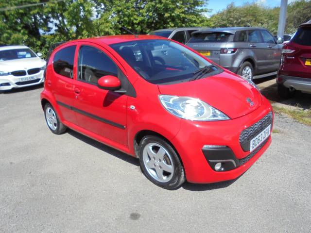 Peugeot 107 1.0 Allure 5dr Hatchback Petrol Red