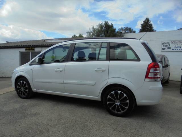 2013 Vauxhall Zafira 1.6i [115] Exclusiv 5dr