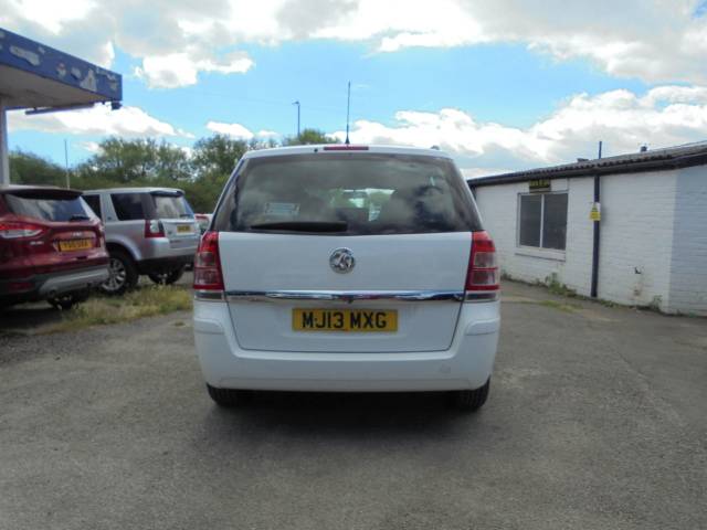 2013 Vauxhall Zafira 1.6i [115] Exclusiv 5dr